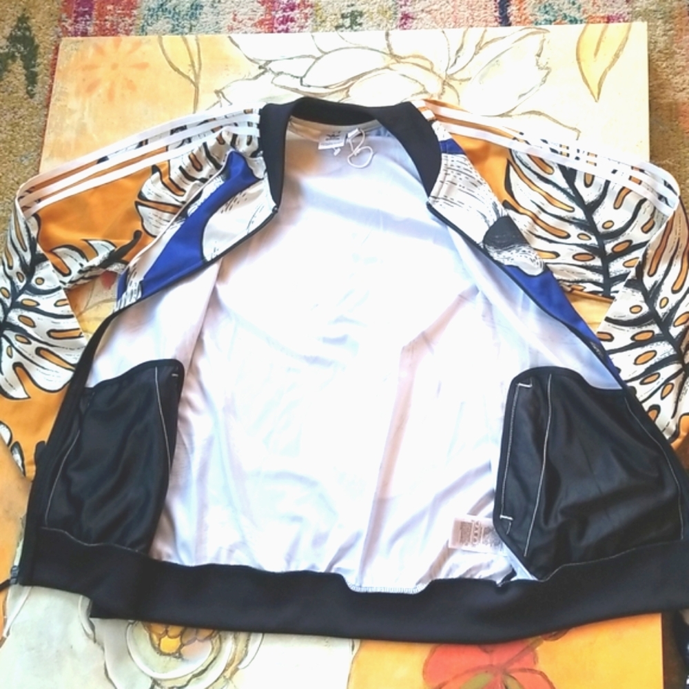 ADIDAS x FARM RIO Ltd Ed 2018 Tropical PALM Collect Summer Fruit Track Jacket L - Picture 13 of 16